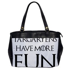  Targaryens Have More Fun - Blondes Have More Fun Black Office Handbags by PodArtist