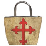 Crusader Cross Bucket Bags Back