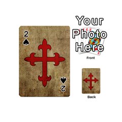 Crusader Cross Playing Cards 54 (mini)  by Valentinaart