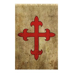 Crusader Cross Shower Curtain 48  X 72  (small)  by Valentinaart