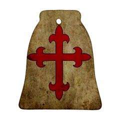 Crusader Cross Bell Ornament (two Sides) by Valentinaart