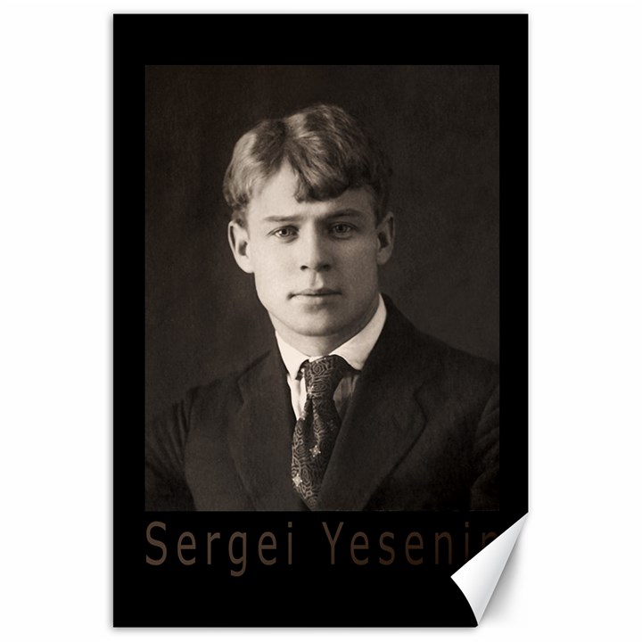 Sergei Yesenin Canvas 20  x 30  
