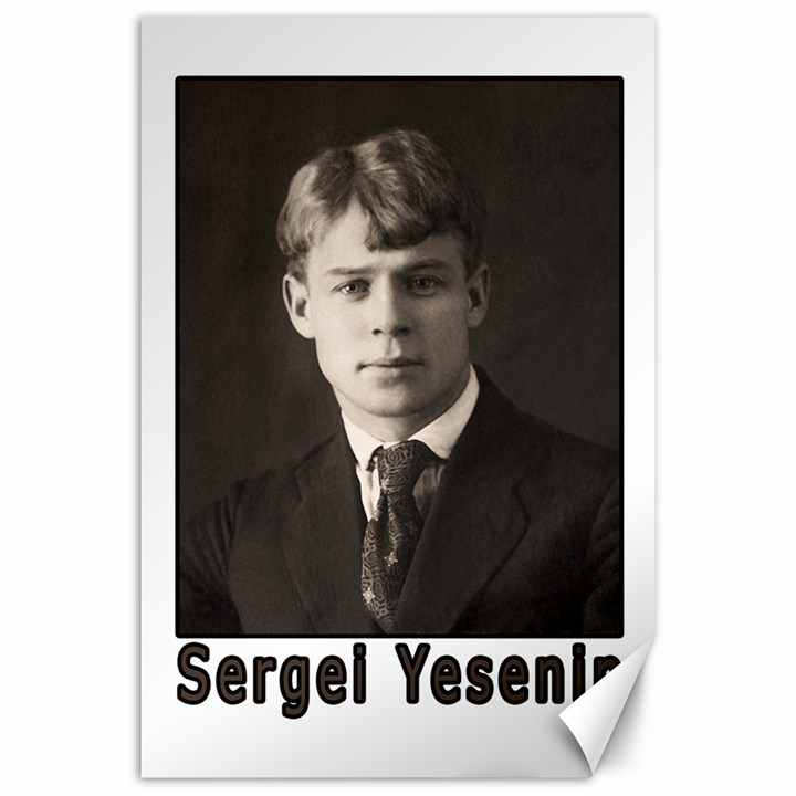 Sergei Yesenin Canvas 20  x 30  