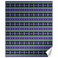 Fancy Tribal Border Pattern 17d Canvas 20  x 24  