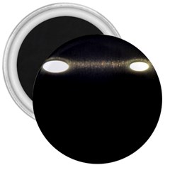  Black Lite!  3  Magnets by norastpatrick