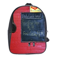 Country Store   School Bag (xl) by norastpatrick