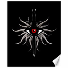 Inquisition Symbol Canvas 11  X 14   by Valentinaart