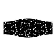 Fish Bones Pattern Stretchable Headband by Valentinaart