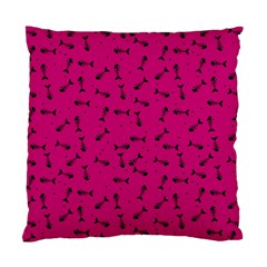 Fish bones pattern Standard Cushion Case (Two Sides)