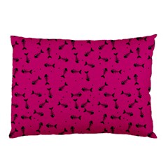 Fish Bones Pattern Pillow Case (two Sides) by ValentinaDesign