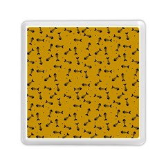 Fish Bones Pattern Memory Card Reader (square)  by ValentinaDesign