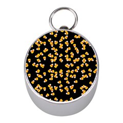 Candy Corn Mini Silver Compasses