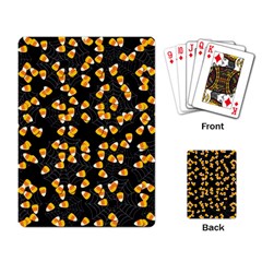Candy Corn Playing Card by Valentinaart