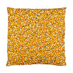 Candy Corn Standard Cushion Case (one Side) by Valentinaart