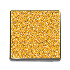 Candy Corn Memory Card Reader (square) by Valentinaart