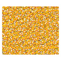 Candy Corn Double Sided Flano Blanket (small)  by Valentinaart