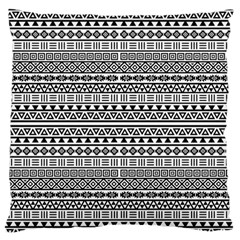 Aztec Influence Pattern Large Flano Cushion Case (two Sides) by ValentinaDesign