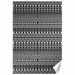 Aztec Influence Pattern Canvas 20  X 30   by ValentinaDesign