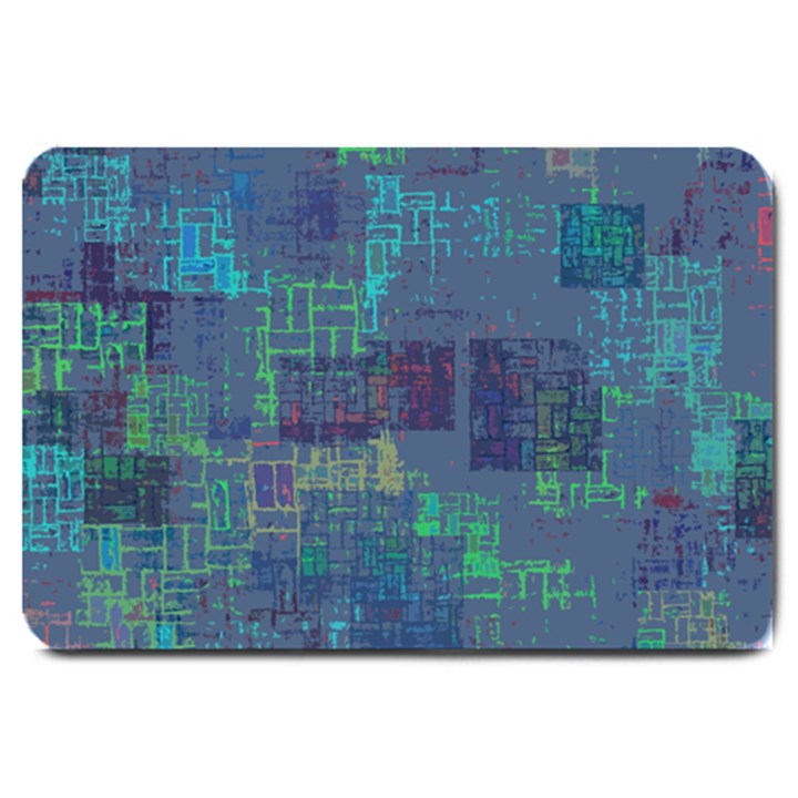 Abstract art Large Doormat 