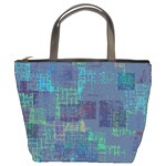 Abstract art Bucket Bags Front