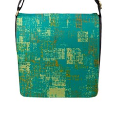 Abstract art Flap Messenger Bag (L) 