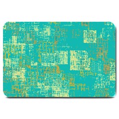 Abstract Art Large Doormat  by ValentinaDesign