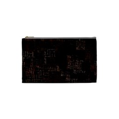 Abstract Art Cosmetic Bag (small)  by ValentinaDesign