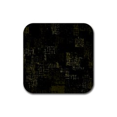 Abstract Art Rubber Coaster (square)  by ValentinaDesign