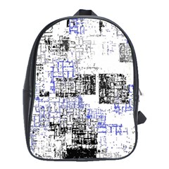 Abstract Art School Bag (xl) by ValentinaDesign