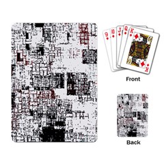 Abstract Art Playing Card by ValentinaDesign