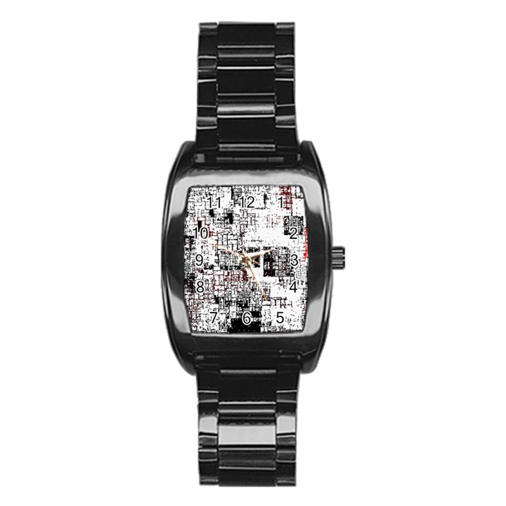 Abstract art Stainless Steel Barrel Watch