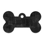 Abstract art Dog Tag Bone (Two Sides) Front