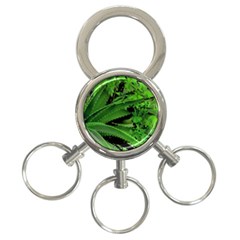 Vivid Tropical Design 3-ring Key Chains by dflcprints