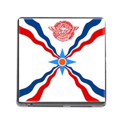 Assyrian Flag  Memory Card Reader (square) by abbeyz71