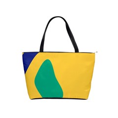 Yellow Green Blue Shoulder Handbags