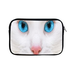 Beautiful White Face Cat Animals Blue Eye Apple Ipad Mini Zipper Cases