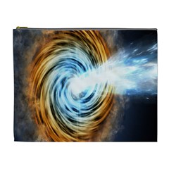 A Blazar Jet In The Middle Galaxy Appear Especially Bright Cosmetic Bag (xl)