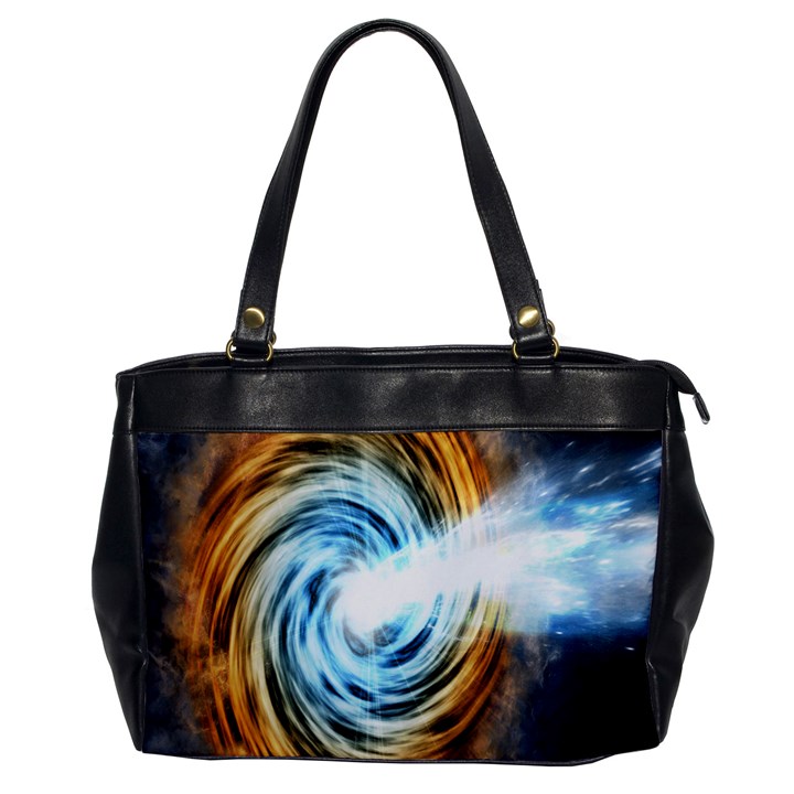 A Blazar Jet In The Middle Galaxy Appear Especially Bright Office Handbags