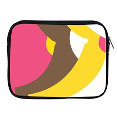 Breast Pink Brown Yellow White Rainbow Apple Ipad 2/3/4 Zipper Cases by Mariart