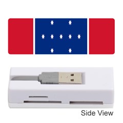 British American Flag Red Blue Star Memory Card Reader (stick) 