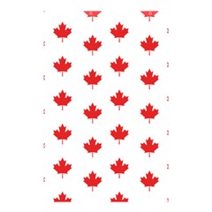 Canadian Maple Leaf Pattern Shower Curtain 48  X 72  (small)  by Mariart