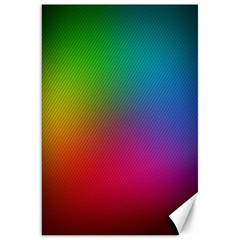 Bright Lines Resolution Image Wallpaper Rainbow Canvas 20  X 30   by Mariart