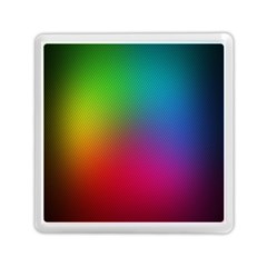 Bright Lines Resolution Image Wallpaper Rainbow Memory Card Reader (square) 