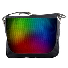 Bright Lines Resolution Image Wallpaper Rainbow Messenger Bags