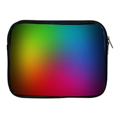 Bright Lines Resolution Image Wallpaper Rainbow Apple Ipad 2/3/4 Zipper Cases