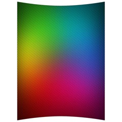 Bright Lines Resolution Image Wallpaper Rainbow Back Support Cushion by Mariart