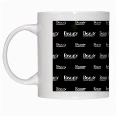 Beauty Moments Phrase Pattern White Mugs