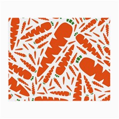 Carrots Fruit Vegetable Orange Small Glasses Cloth by Mariart
