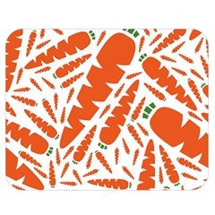 Carrots Fruit Vegetable Orange Double Sided Flano Blanket (medium)  by Mariart