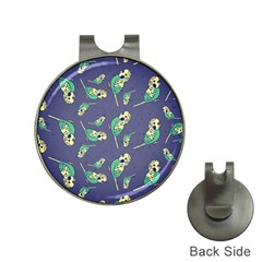 Canaries Budgie Pattern Bird Animals Cute Hat Clips With Golf Markers by Mariart